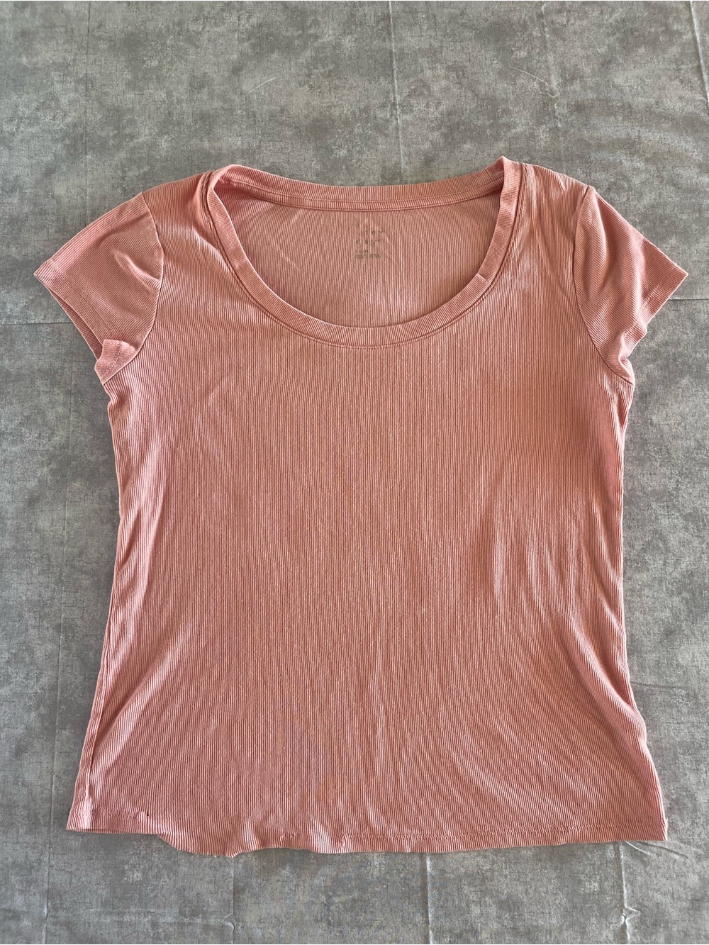 a new day Scoop Neck Tee - Dusty Rose
